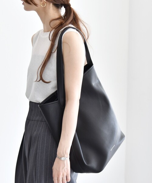 quaranciel トートバッグ quaranciel: ワンハンドル バケツ トート