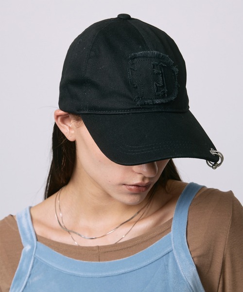 led.tokyo キャップ 帽子 「led.tokyo」LOGO PIERCE CAP/ロゴピアス