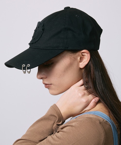 led.tokyo キャップ 帽子 「led.tokyo」LOGO PIERCE CAP/ロゴピアス