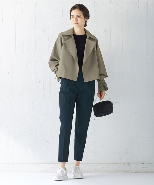 ICB（アイシービー） コート アウター T/Cシャンブレーツイル 3WAY