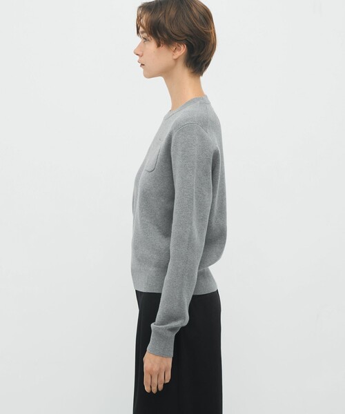 CABaN（キャバン） ニット セーター コットンカシミヤ ポケットプル