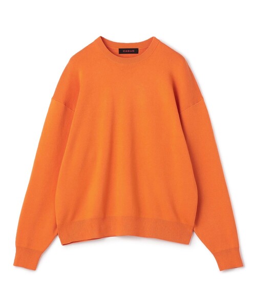 CABaN（キャバン） セーター ニット コットンカシミヤ クルーネック