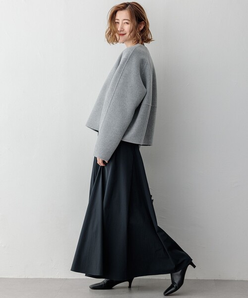 ノーカラーコート コート ウールリバー レディース : ZOZOTOWN Yahoo