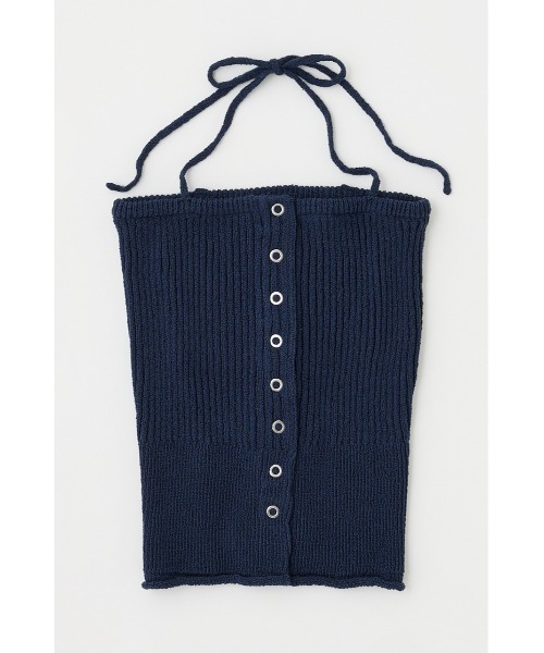 MOUSSY（マウジー） キャミソール FRONT BUTTON KNIT キャミソール
