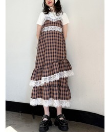 jouetie（ジュエティ） ワンピース レースドッキングキャミワンピース