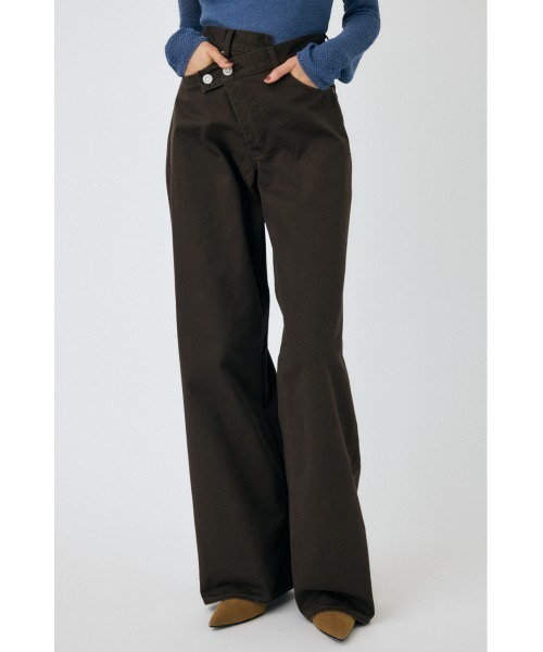 MOUSSY（マウジー） チノパン CROSS CHINO WIDE STRAIGHT レディース