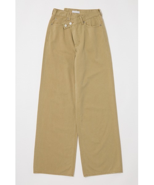 MOUSSY（マウジー） チノパン CROSS CHINO WIDE STRAIGHT レディース