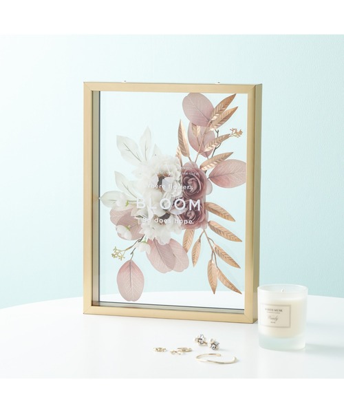 Francfranc（フランフラン） ポスター アートフラワー アートボード