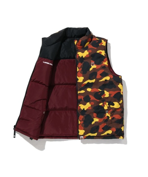 A BATHING APE（アベイシングエイプ） ダウンベスト ベスト 1ST CAMO