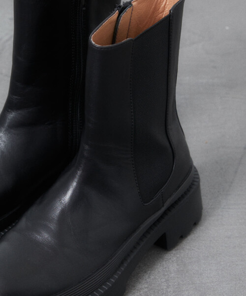 ATELIER BRUGGE（アトリエブルージュ） ブーツ レザー サイドゴア