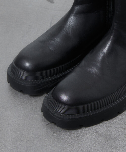 ATELIER BRUGGE（アトリエブルージュ） ブーツ レザー サイドゴア