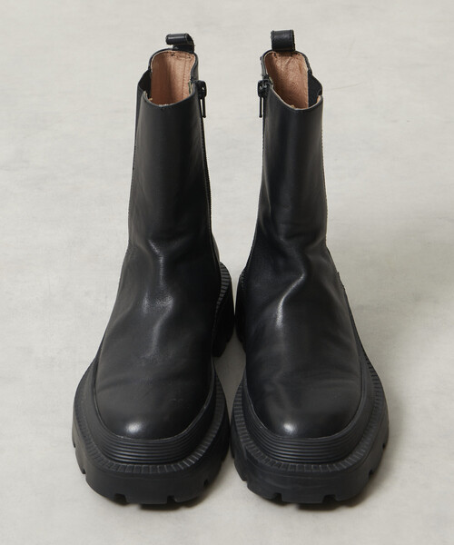 ATELIER BRUGGE（アトリエブルージュ） ブーツ レザー サイドゴア