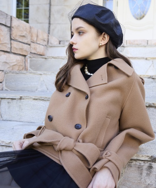 EIMY ISTOIRE（エイミーイストワール） トレンチコート コート ウール