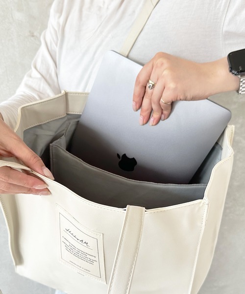 BAYBLO トートバッグ (KS)フェイクレザーボックストート メンズ