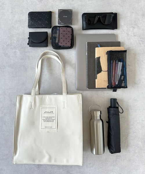 BAYBLO トートバッグ (KS)フェイクレザーボックストート メンズ