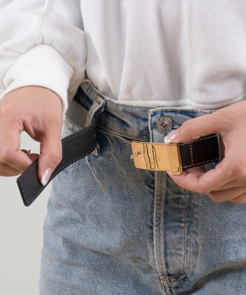 MAISON BOINET（メゾンボワネ） ベルト 「Maison Boinet/メゾンボワネ