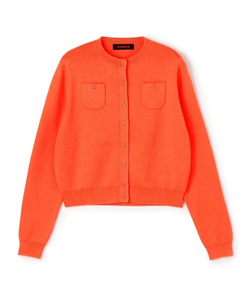 CABaN（キャバン） カーディガン コットンカシミヤ クルーネック