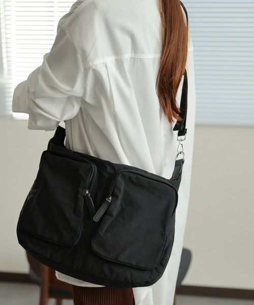 sakishimatokyo ショルダーバッグ バッグ ダブルポケットショルダー