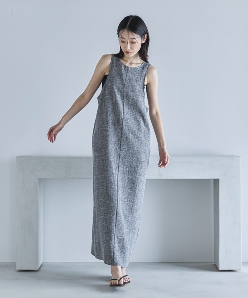 feepur（フェピュール） ワンピース 「セットアップ可」ライトツイード