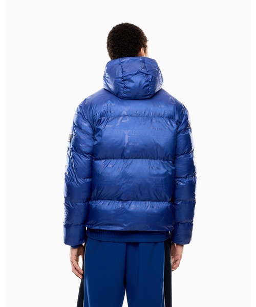 EA7 ダウンジャケット ダウン 「エンポリオ アルマーニ EA7」フード