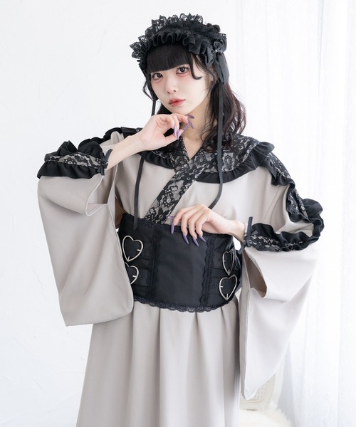 DearMyLove 浴衣 フリルレースプリンセス浴衣 レディース : ZOZOTOWN