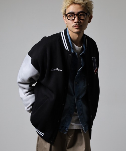 FUNALIVE（ファンアライブ） スタジャン ヘビーウエイト 裏起毛