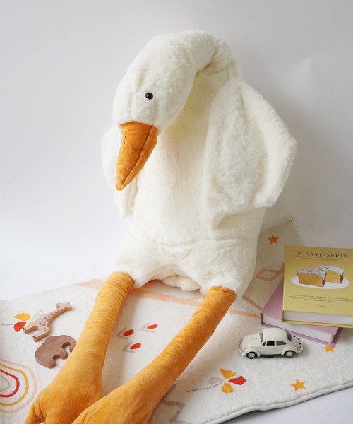 Port（ポート） クッション クッションカバー 「 160cm 」アヒルの