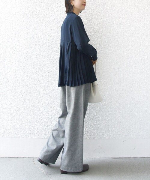 SHIPS（シップス） ブラウス シャツ 「WEB限定」「手洗い可能