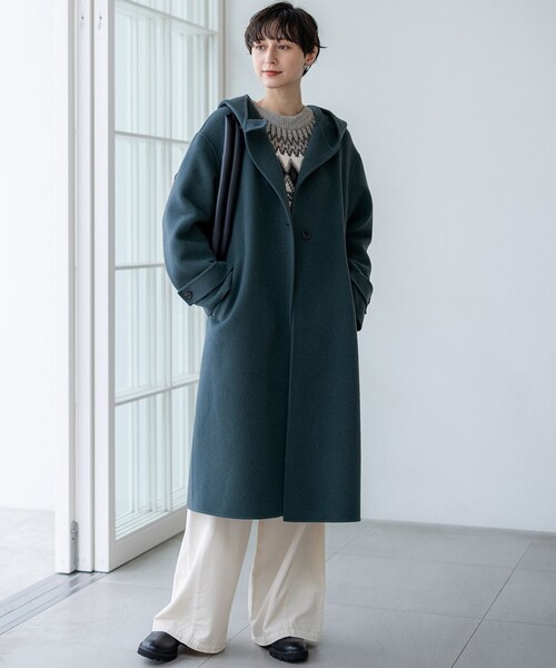 ニット セーター 「洗える」ジャガード クルーネック レディース