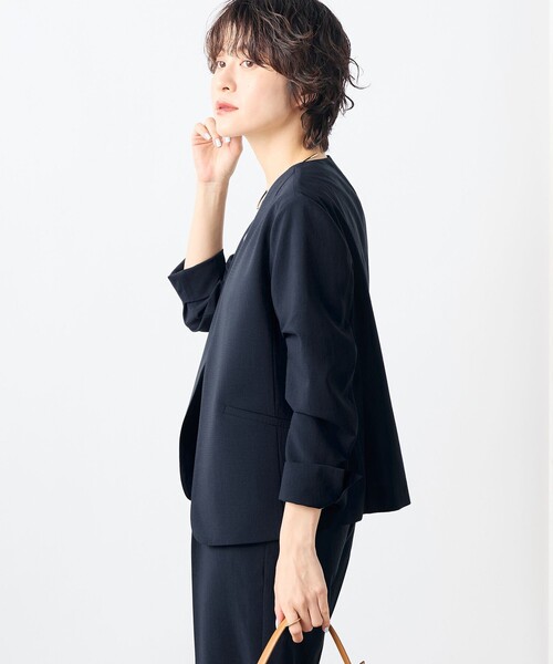 NOLLEY'S（ノーリーズ） ジャケット ノーカラージャケット