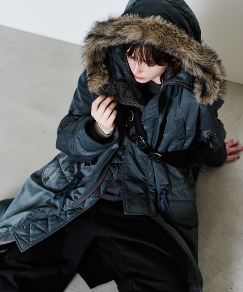 AIVER（アイバー） モッズコート コート AIVER N-3フライトコート