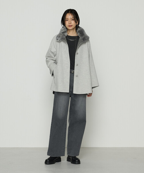 K.T KIYOKO TAKASE（K.T キヨコ タカセ） コート アウター アンゴラ