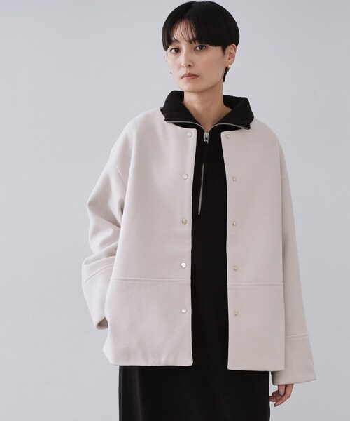 OPAQUE.CLIP（オペークドットクリップ） ノーカラーコート コート