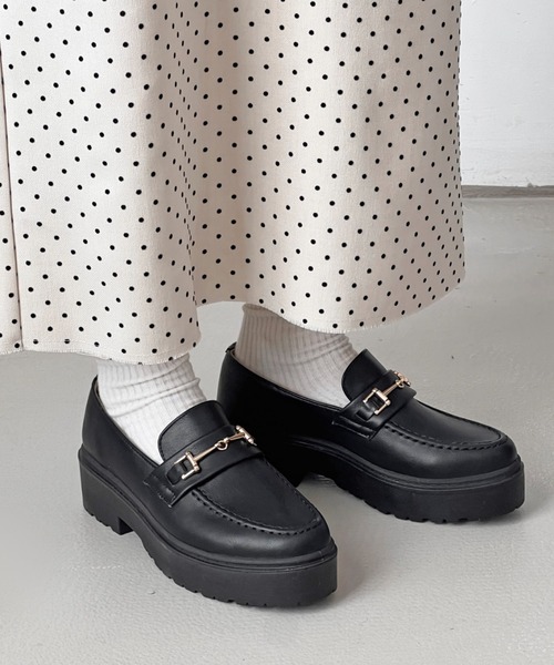 Shoes in Closet（シュークロ） ローファー 超軽量厚底