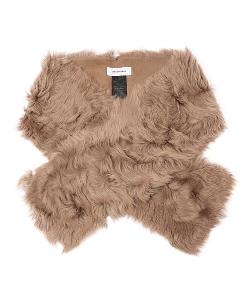 YVES SALOMON（イヴサロモン） マフラー ファーストール レディース