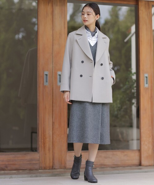 J.PRESS（J.プレス） ピーコート pコート Jackal 140sソフトメルトン P