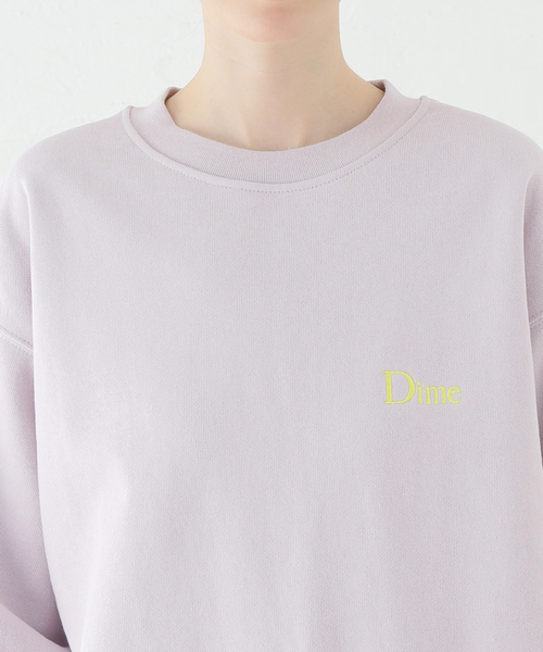 トレーナー スウェット 「Dime/ダイム」 CLASSIC SMALL LOGO CREWNECK