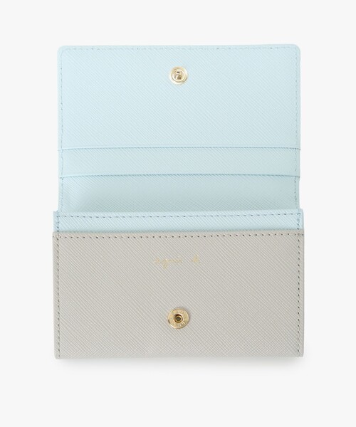 agnes b.（アニエスベー） 名刺入れ レザー カードケース ”Erika