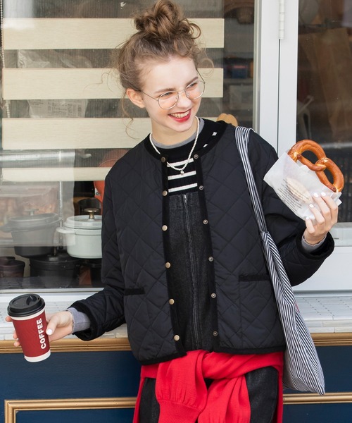 Loungedress（ラウンジドレス） ツイードジャケット FREE ブラック