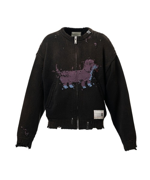 MAISON MIHARA YASUHIRO（メゾン ミハラヤスヒロ） カーディガン Dog