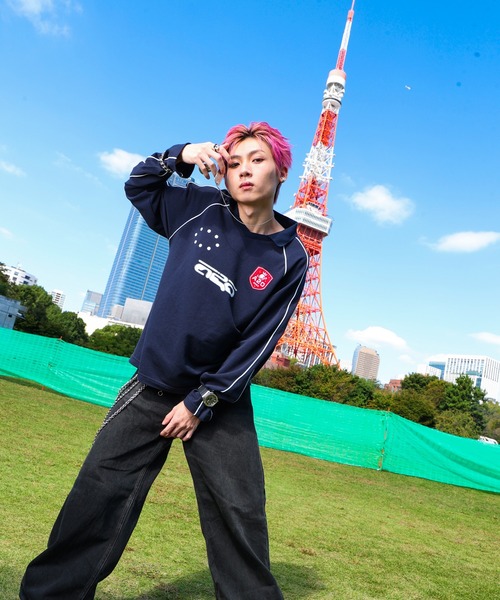 a2o tシャツ 「a2o」パイピングゲームシャツ（ロンT） メンズ