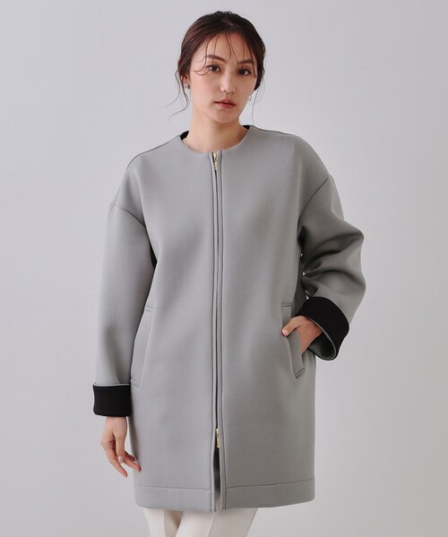 OPAQUE.CLIP（オペークドットクリップ） ノーカラーコート コート ノー