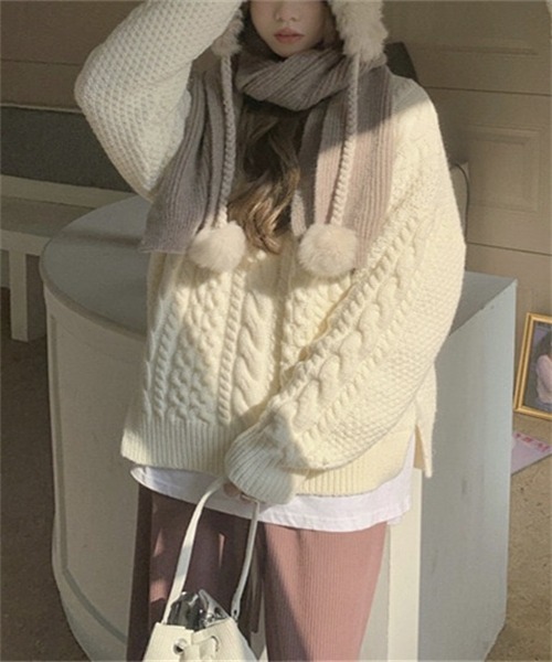 Dream garden（ドリームガーデン） ニット セーター サイドスリット