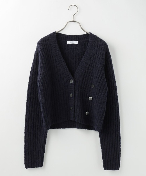 カーディガン ウールブレンドカシュクールカーディガン 144123