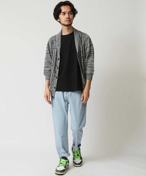 ARCADE（アーケード） カーディガン ケーブル編み ショールカラー