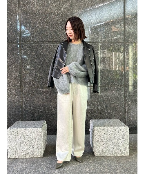 allureville（アルアバイル） レザージャケット ライダース ラムレザー