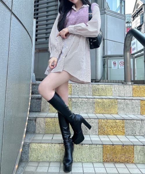 ROYAL PARTY（ロイヤルパーティー） ワンピース シャツワンピース