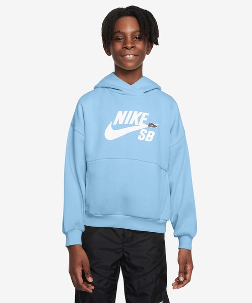 Nike SB パーカー NIKE SB/ナイキエスビー キッズ LOGO NSW FLC PO