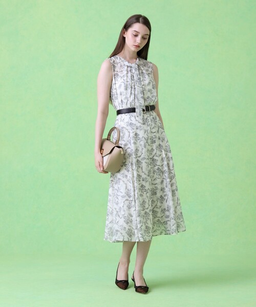 ANAYI（アナイ） ブラウス シャツ 「セットアップ対応商品」リーフ