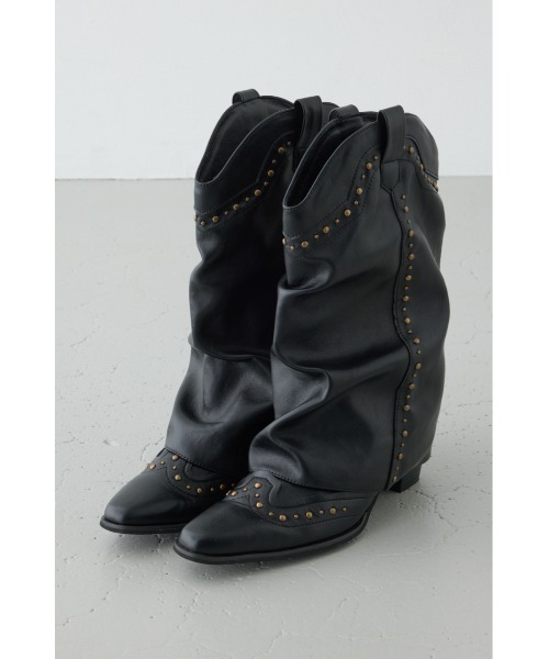 AZUL BY MOUSSY（アズールバイマウジー） ブーツ スタッズカバーブーツ